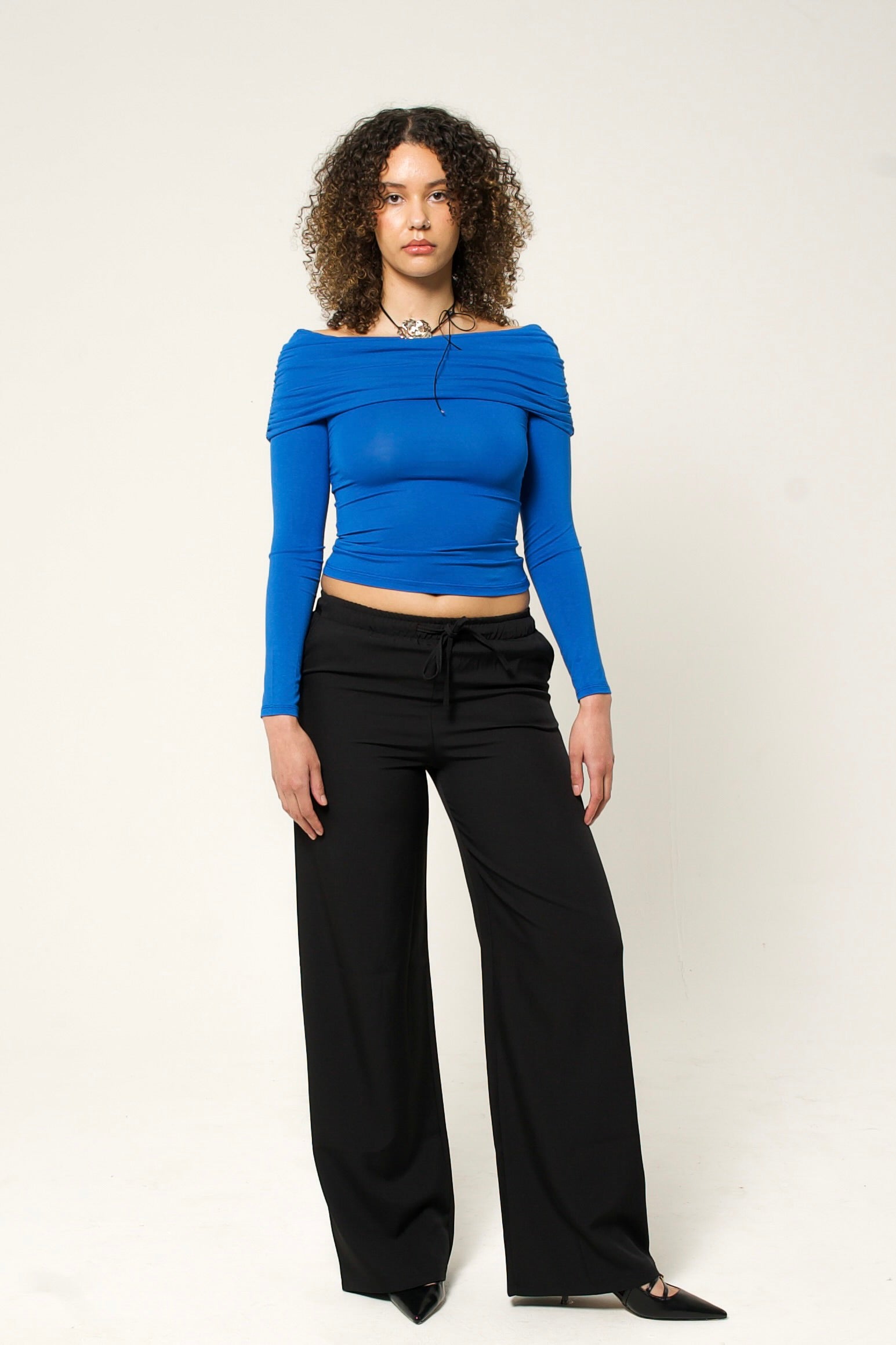 TAYLOR TOP - ELECTRIC BLUE