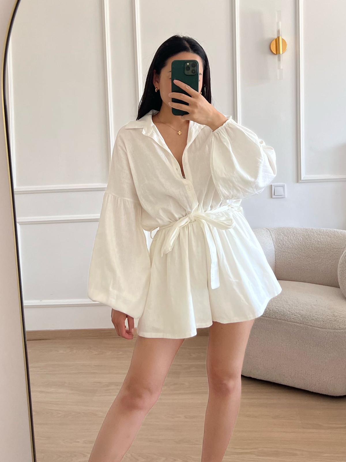 Serena Linen Playsuit